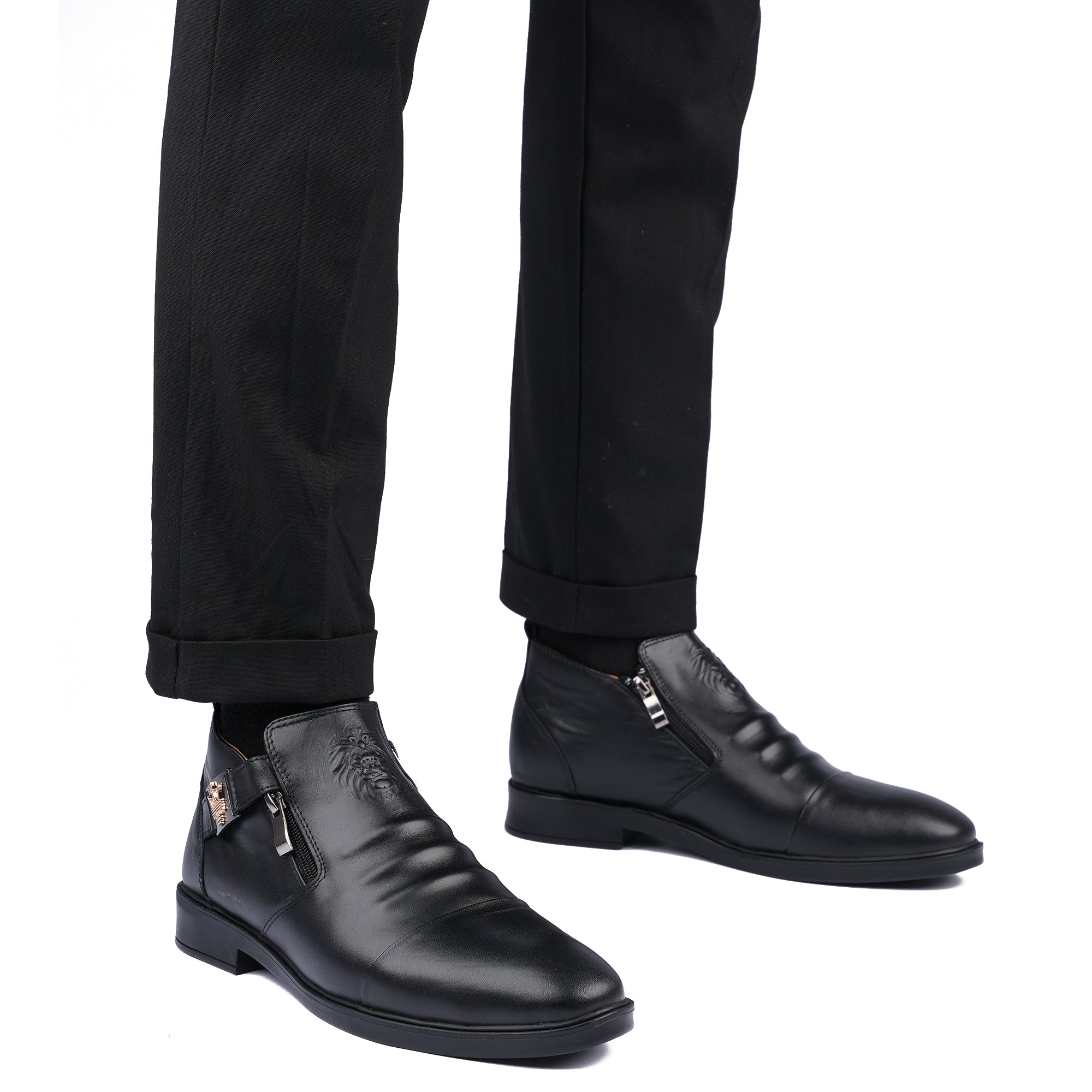 Chaussures en cuir- Élégance Marocaine