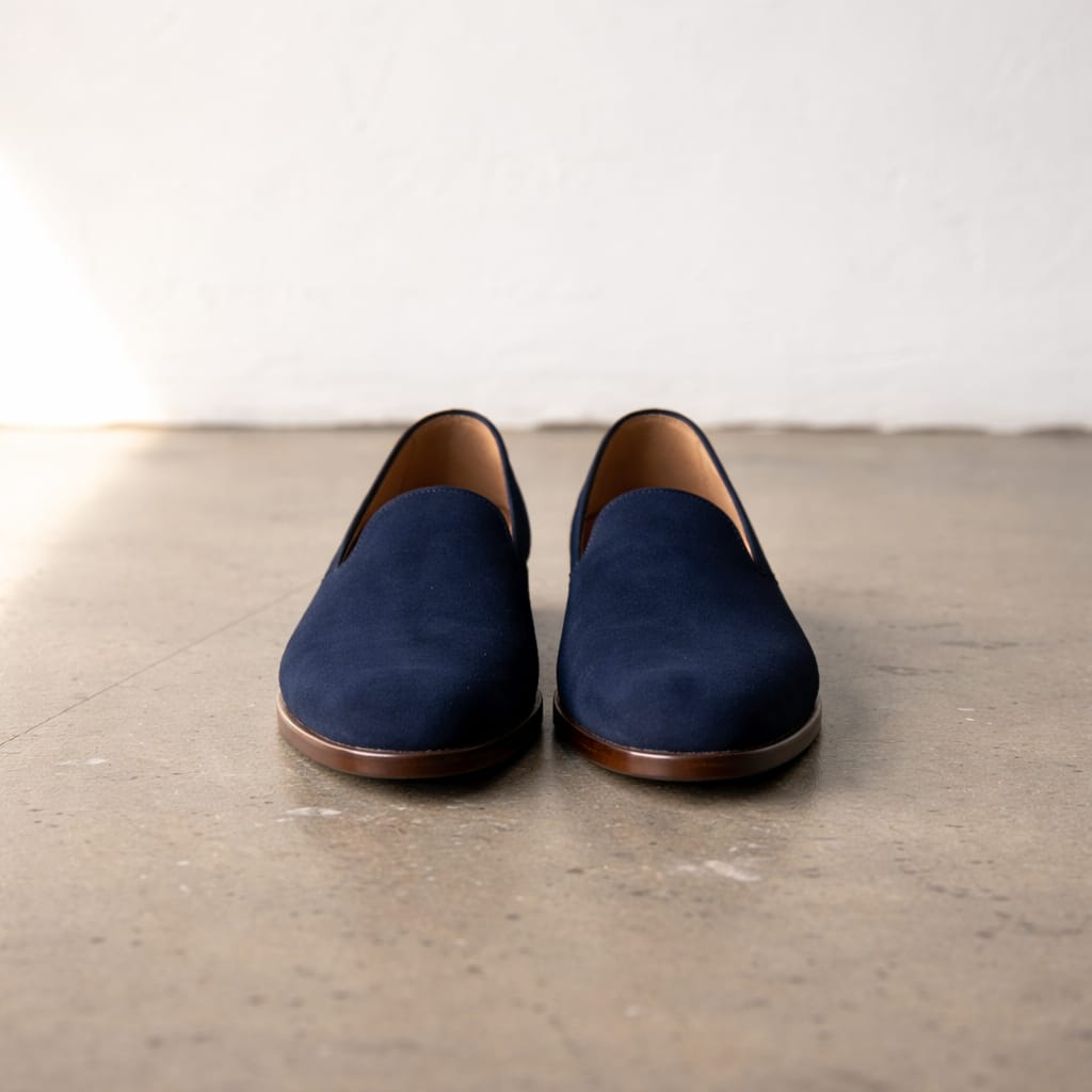 Luca Mocassin sleepers en daim