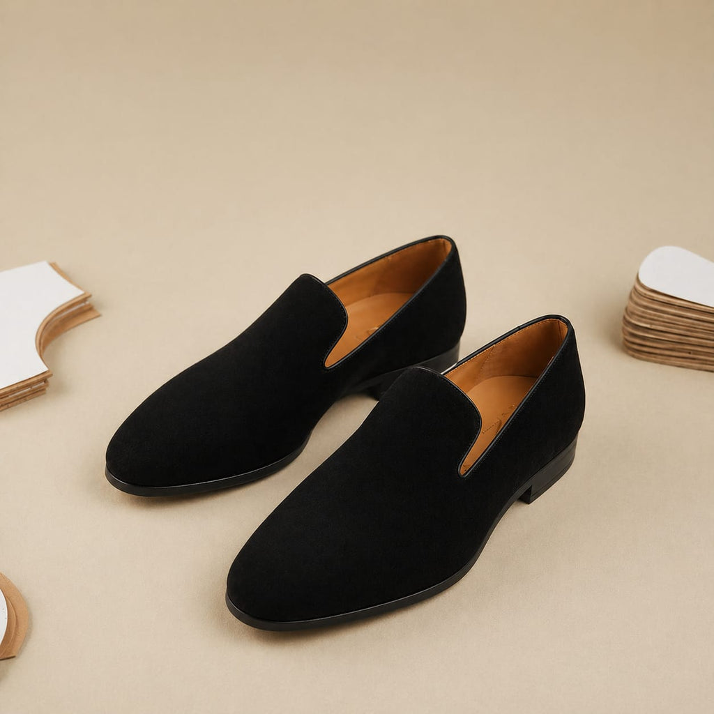 Luca Mocassin sleepers en daim