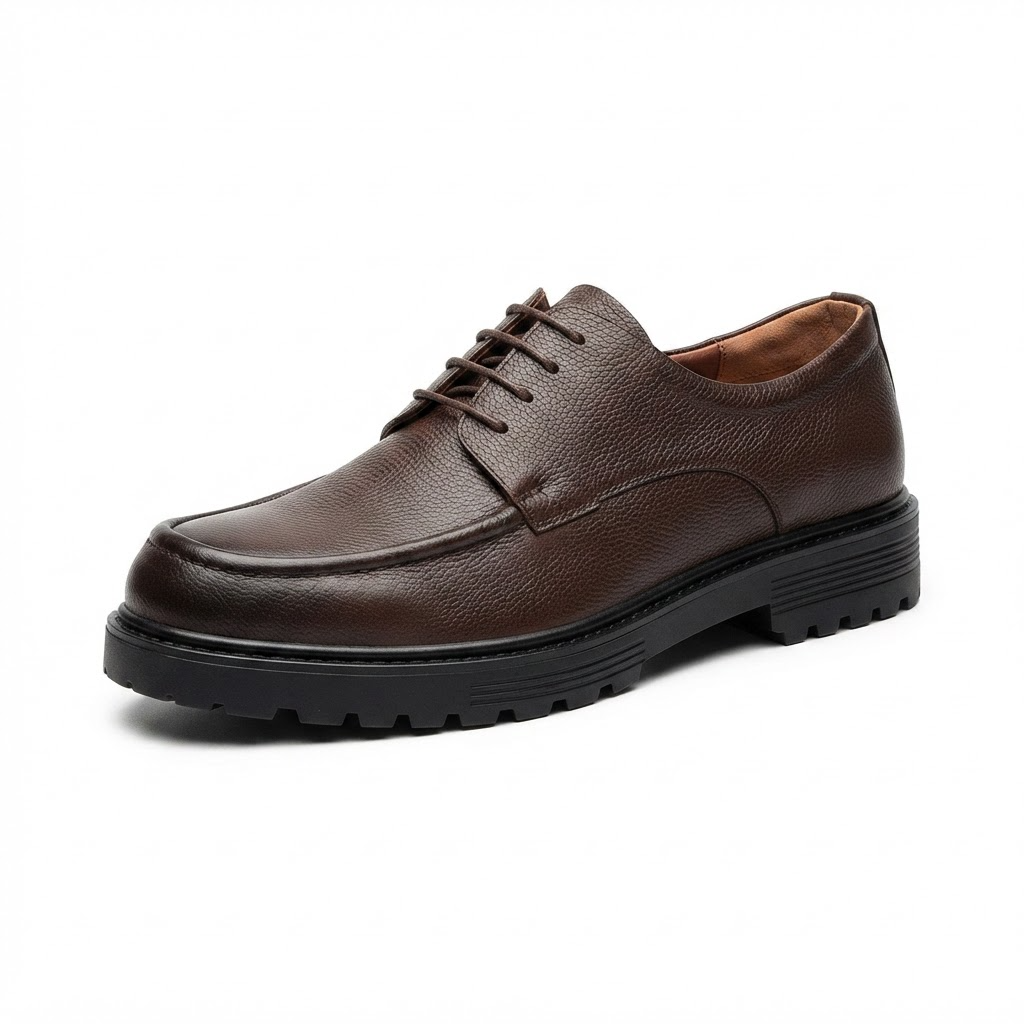 Men’s Formal Dress Shoes – Brock Cut – Rounded Toe